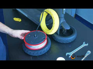 Bezdušová pneumatika RhinoTech pre Scooter dierovaná 8.5x2, čier