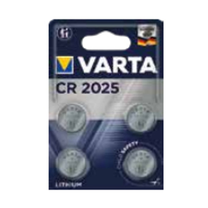 Gombíková batéria Varta CR 2025, 4 pack