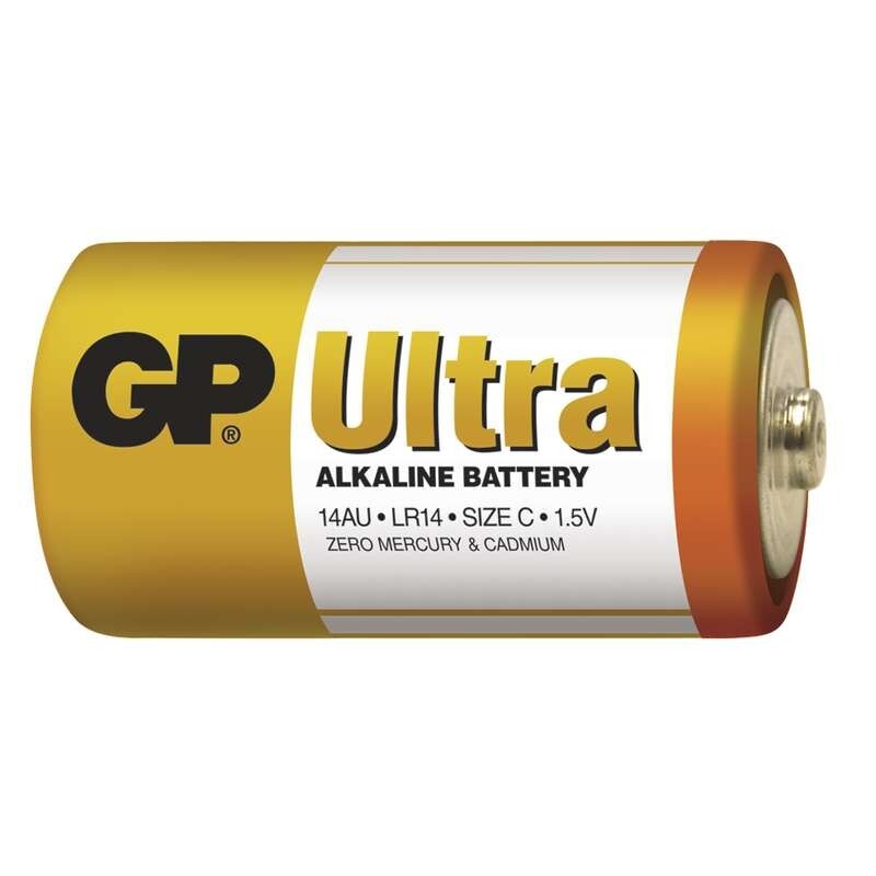 Batérie GP Ultra Alkaline, C, 2ks