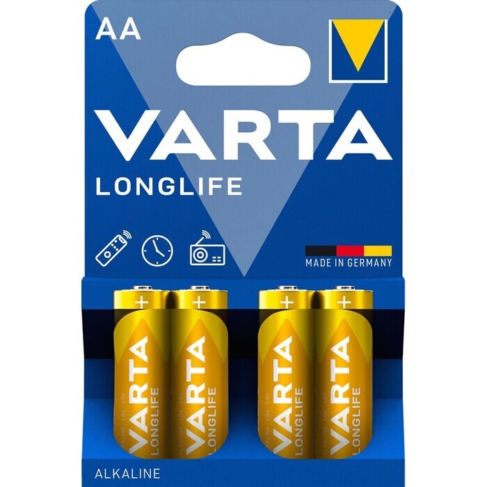 Batérie Varta Longlife, AA, 4ks