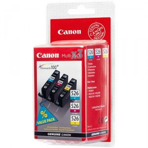 Cartridge Canon-Ink CLI526 tyrkys,purpur,žltá (4541B009)