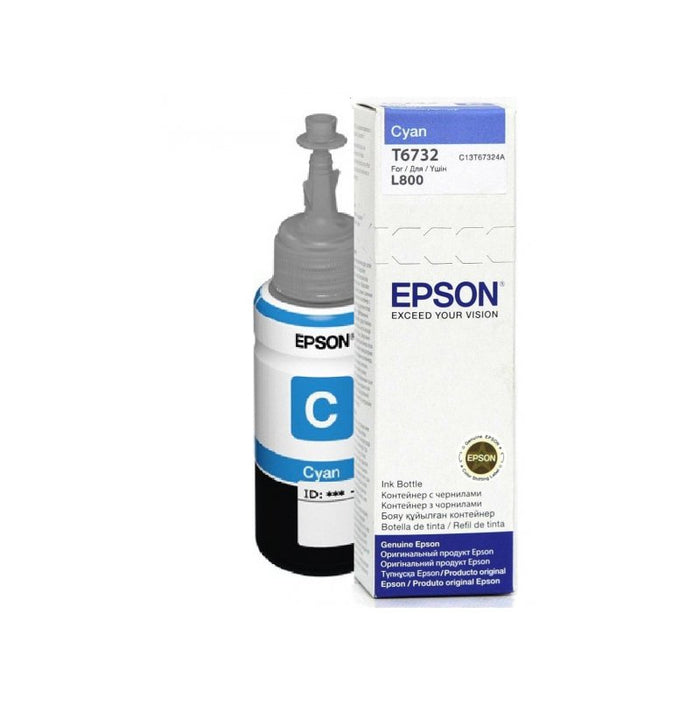 Epson originálny ink C13T67324A, cyan, 70ml