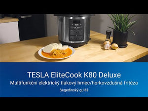 Multifunkčný tlakový hrniec a fritéza Tesla EliteCook K80 Deluxe