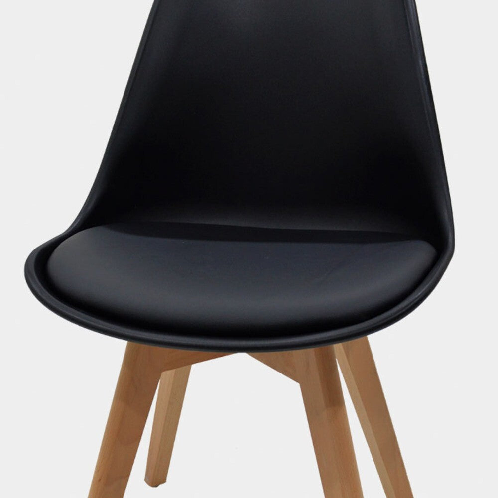 Jedálenská stolička Lina new čierna