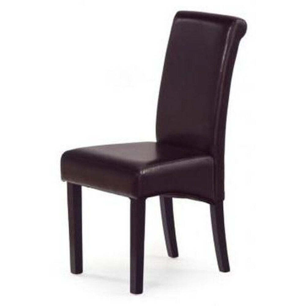 Jedálenská stolička Neozi, nosnosť 120 kg (wenge / tmavo hnedá)