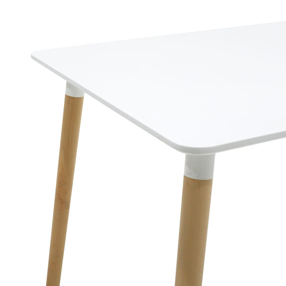 Jedálenský stôl Naxos 120x75x80 cm (biela, drevo)