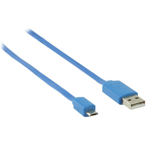 Kábel Nedis Micro USB na USB, 1m, modrá