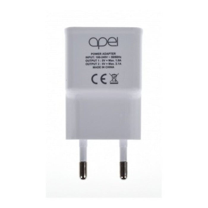 Nabíjačka Apei 2xUSB 3,1A s rýchlonabíjaním + kábel Micro USB