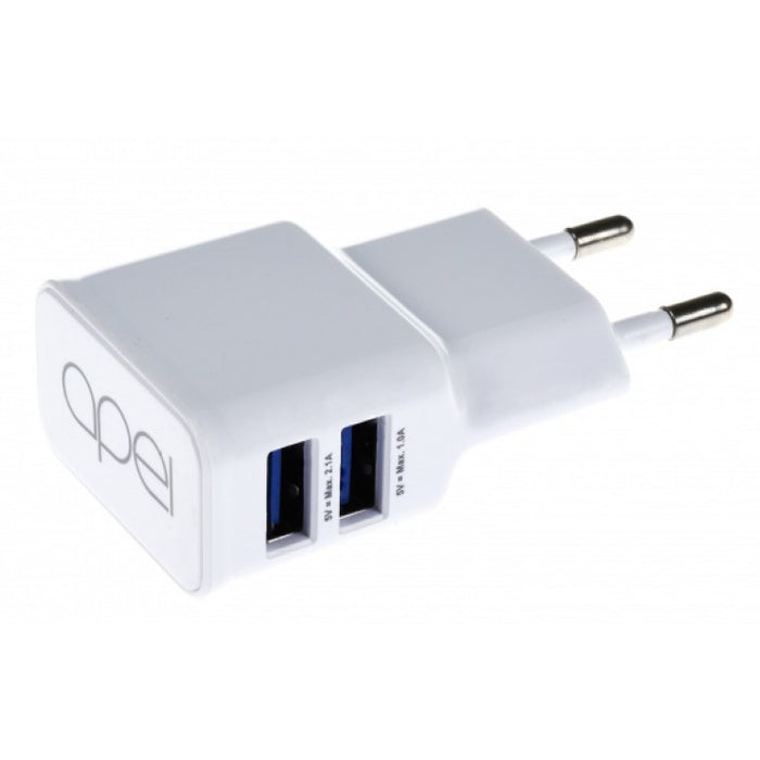 Nabíjačka Apei 2xUSB 3,1A s rýchlonabíjaním + kábel Micro USB