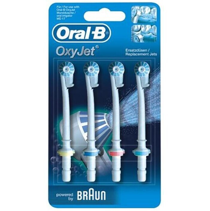 Oral-B Náhradné trysky Oxyjet ED17 4ks