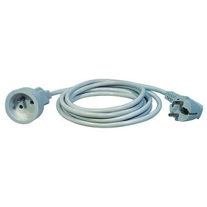 Predlžovací kábel Emos P0113, 1xzásuvka, 3m, biely