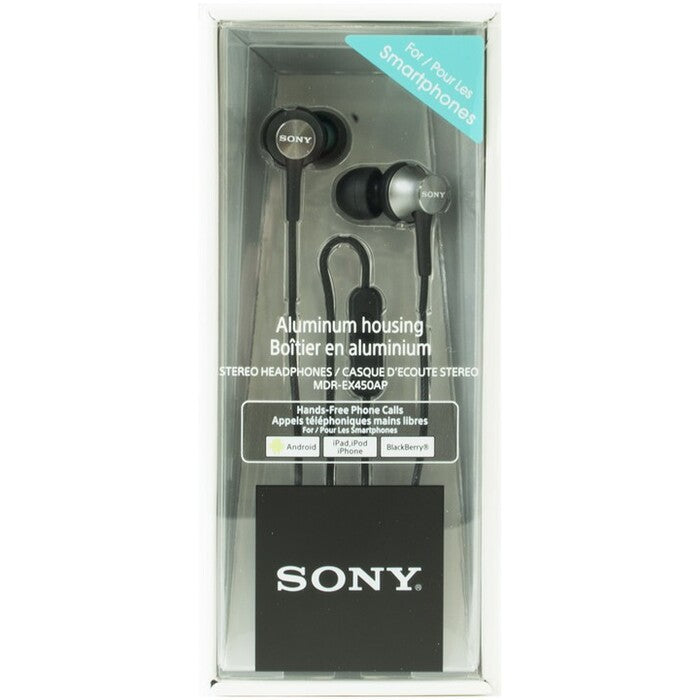 Slúchadlá do uší Sony MDR-EX450AP, sivé