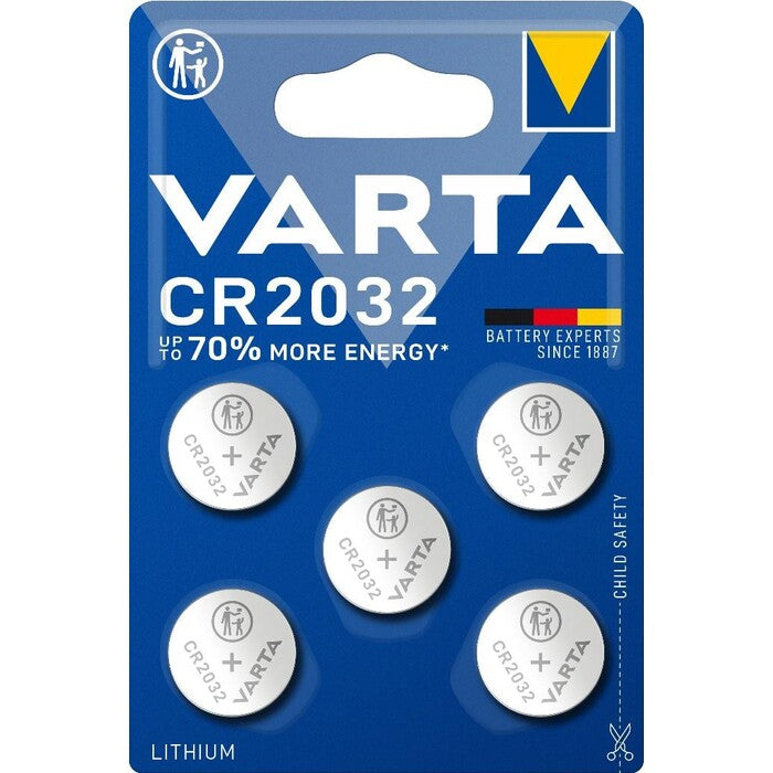 Špeciálne batérie Varta CR-2032, 5ks