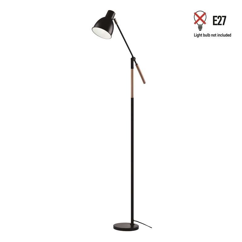Stojacia lampa Edward Emos Z7606, čierna