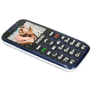 Tlačidlový telefón pre seniorov Evolveo EasyPhone XD, modrá