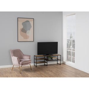 TV stolík Benato (120x46x33 cm, dub)
