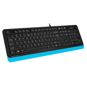 A4tech FK10 FStyler, klávesnica, CZ/US, USB, modrá