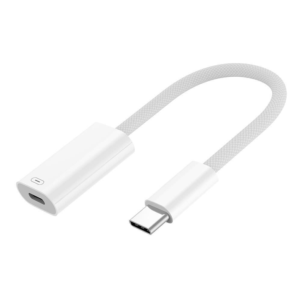 Adaptér Lightning na USB-C, biela