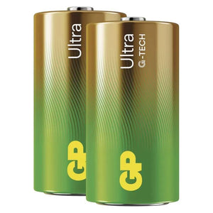 Alkalická batéria GP Ultra LR14 (C), 2 ks
