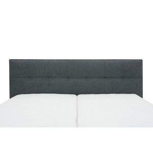 Čalúnená posteľ Trend 160x200, sivá, bez matraca, bočný výklop