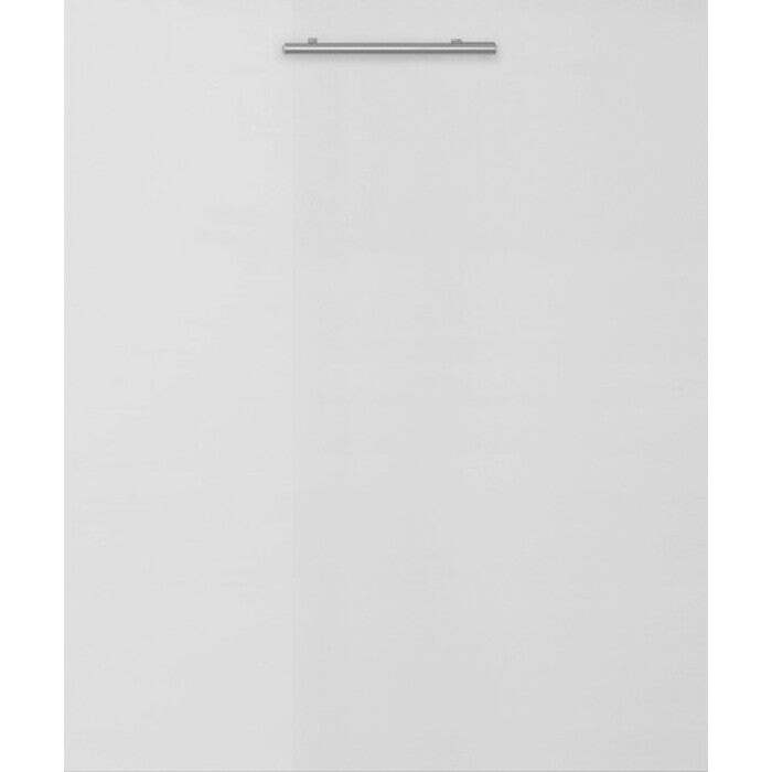 Čelo umývačky ku kuchyni Emilia 60x71 cm, biela lesk - II. akosť