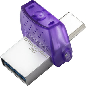 Flash kľúč Kingston DT 128GB, 200MB/s, USB-A+USB-C