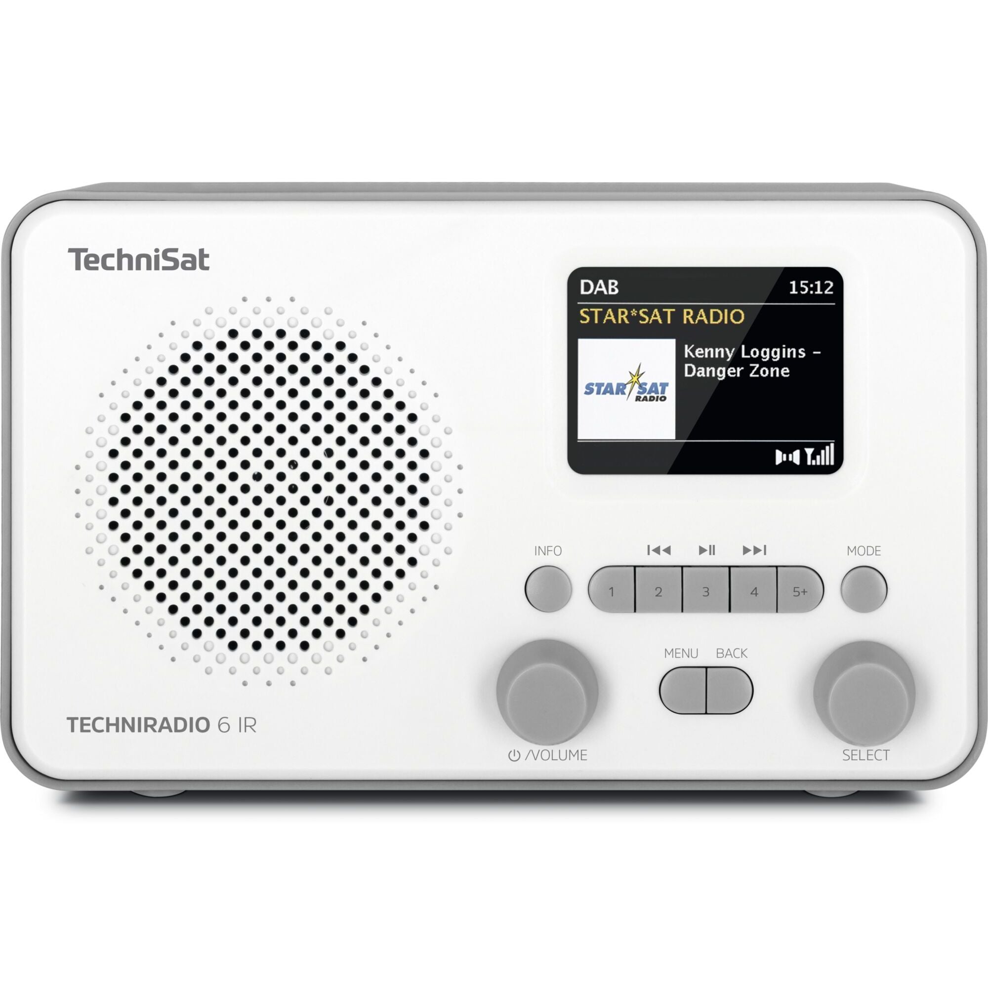 Internetové rádio TechniSat TECHNIRADIO 6 IR, biela
