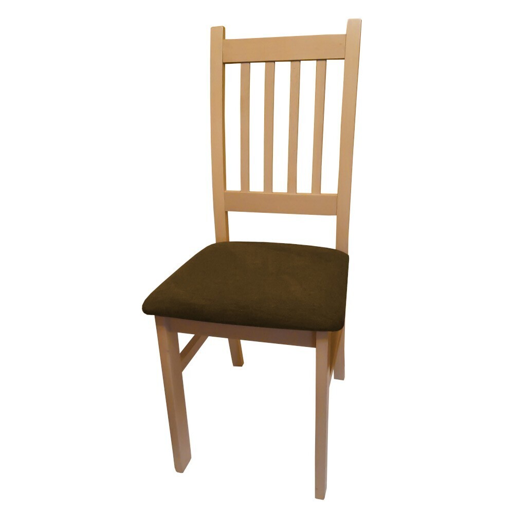 Jedálenská stolička Barila hnedá, dub - II. akosť