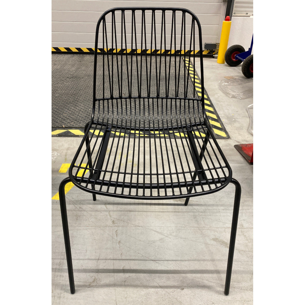 Jedálenská stolička Winni 2 čierna - II. akosť