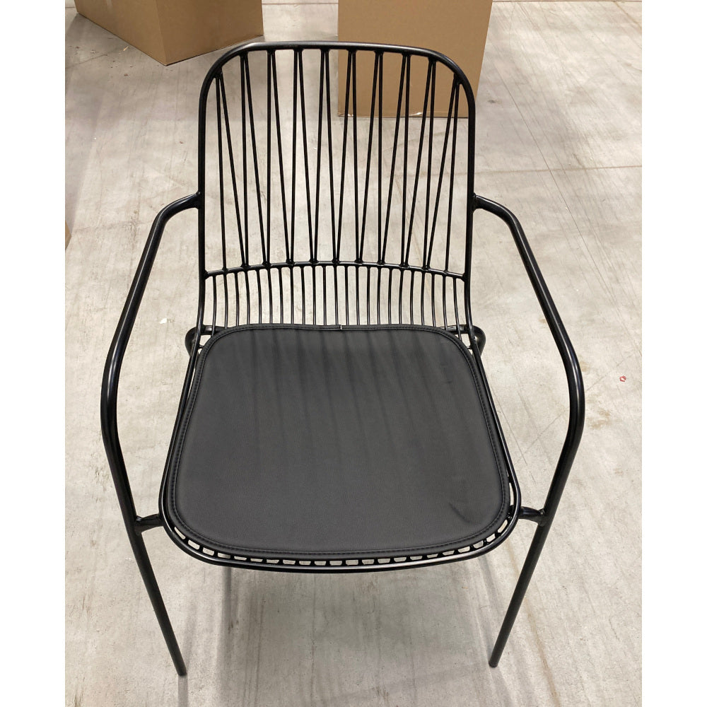 Jedálenská stolička Winni čierna - II. akosť