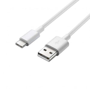Kábel WG USB Typ C na USB, 2m, 60W, opletený, biela