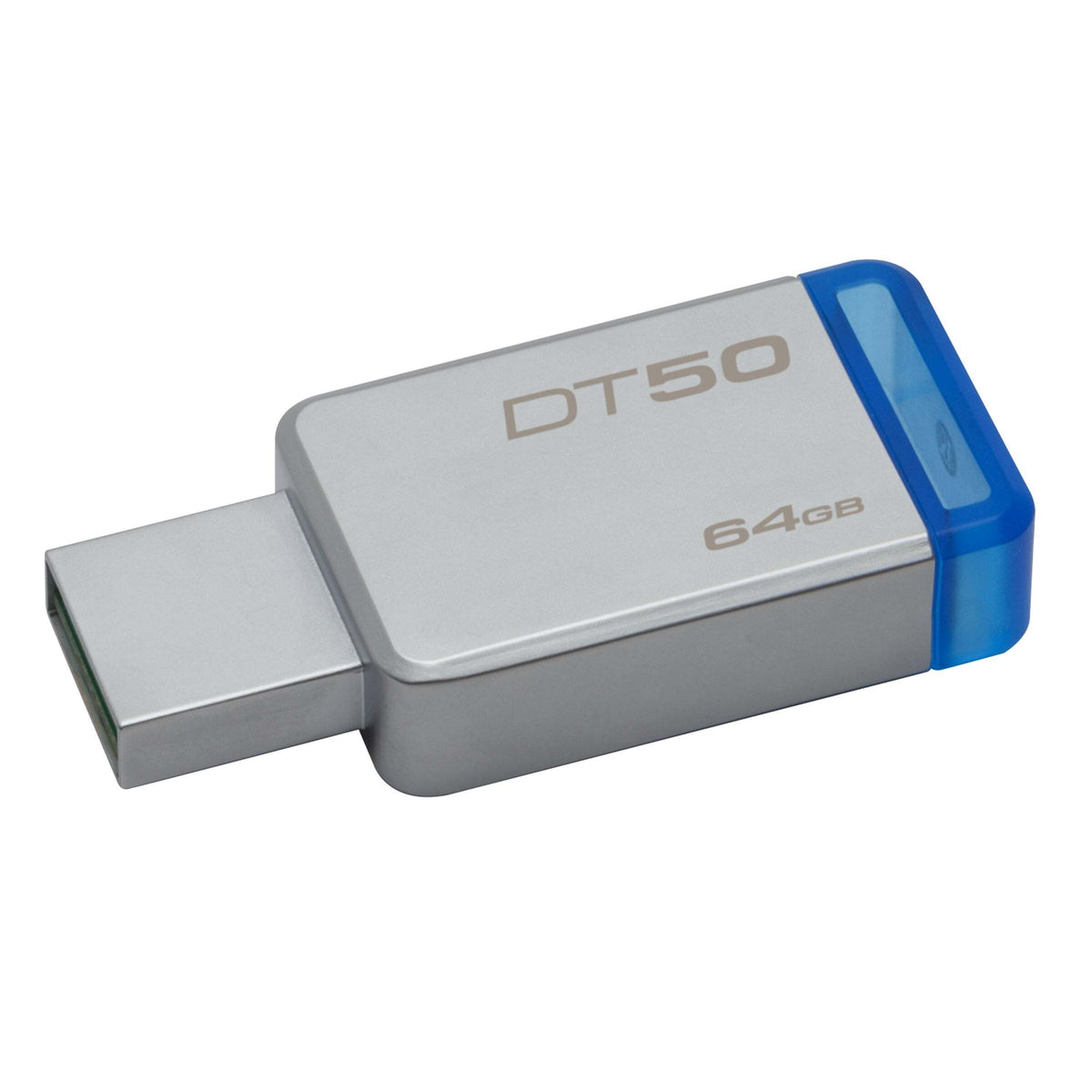 Kingston USB flash disk DataTraveler 50 64GB (DT50/64GB) modrý