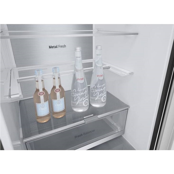 Kombinovaná chladnička s mrazničkou dole LG GBV7280BEV