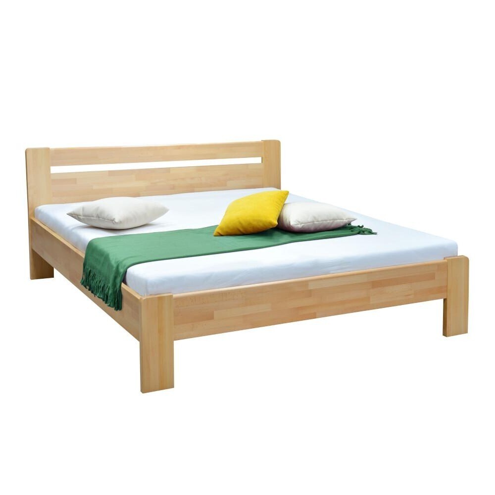 Masívna posteľ Maribo 180x200, buk - II. akosť