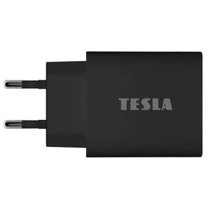 Nabíjačka Tesla T100, 20W, USB-C, PD 3.0, QC 3.0, čierna