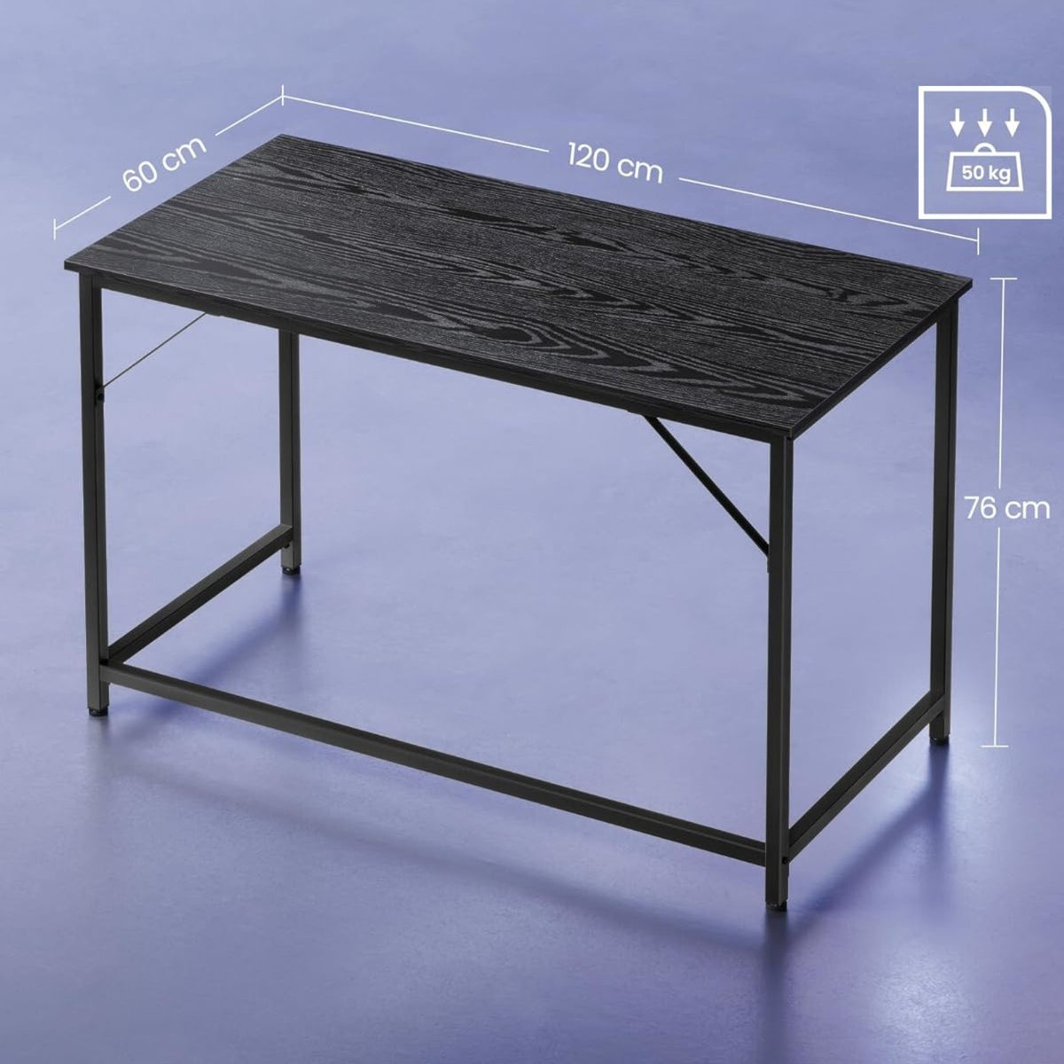 Písací stôl Kosmo (čierna)