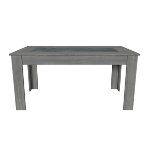 Jedálenský stôl Glen 160x76x90 cm (figaro, betón)