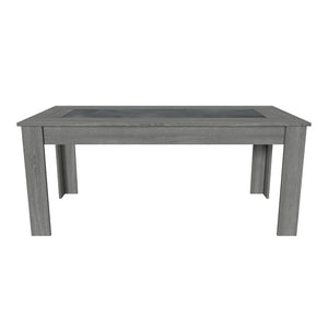 Jedálenský stôl Glen rozkladací 180-220x76x90 cm (figaro, betón)