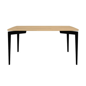 Jedálenský stôl Ronin 150x76x85 cm (buk, čierna)
