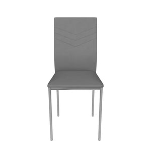 Jedálenská stolička Kobi (sivá)