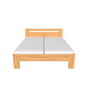 Drevená posteľ Maribo 160x200, jelša