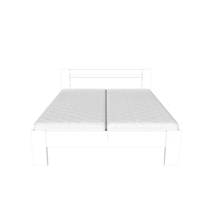 Drevená posteľ Maribo 160x200, biela