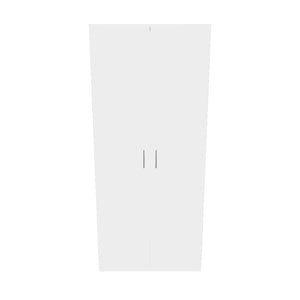 Skriňa Itaka 10 - 80x185x54 cm (biela)