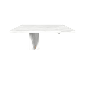 Jedálenský stôl Loredana rozkladacia 70x70 cm (dub craft biela)