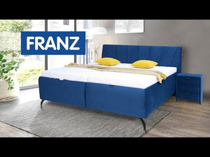 Noční stolek Franz (tmavě modrá) II. akosť