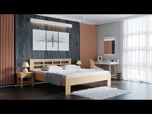 Masívna posteľ Vegas 180x200, buk - II. akosť