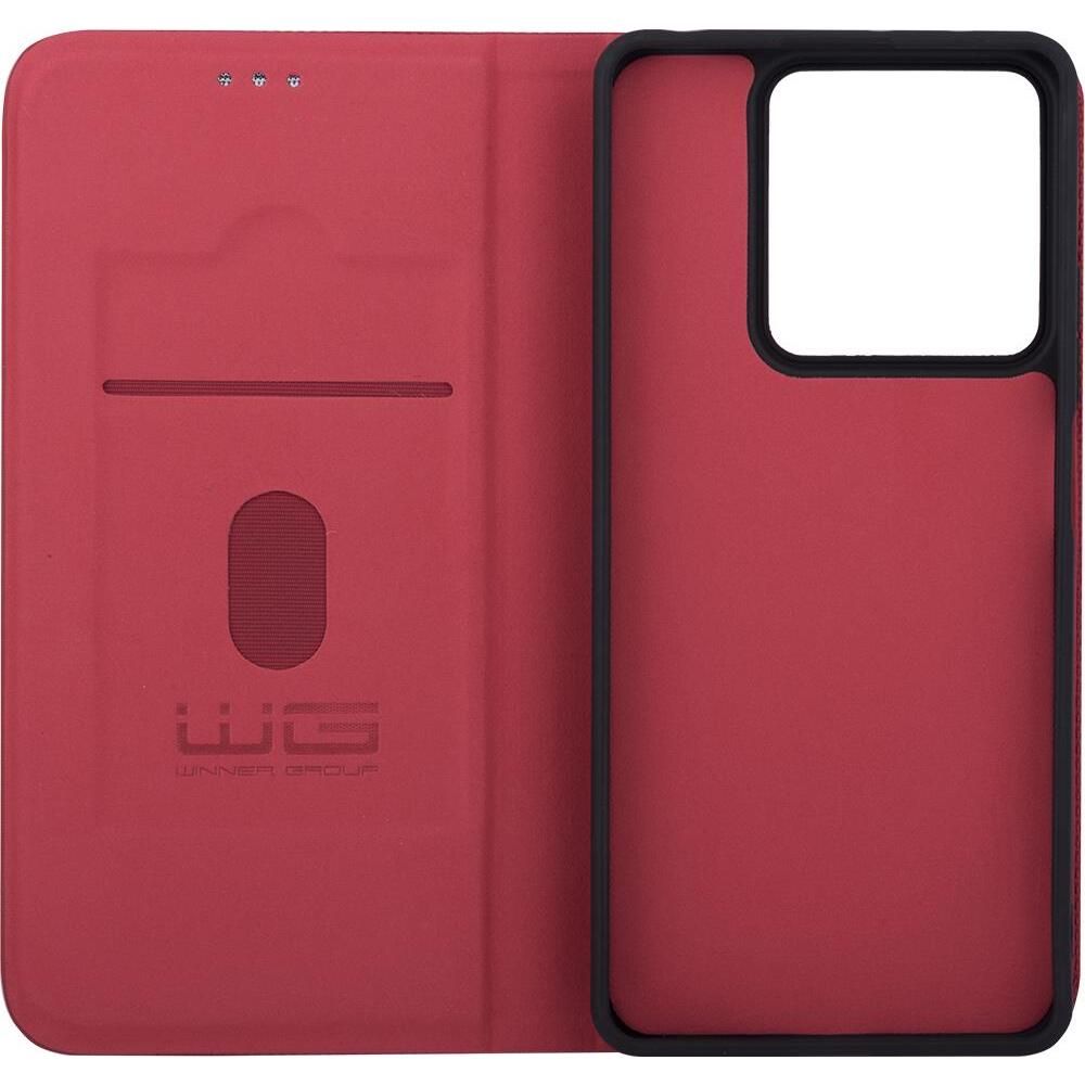 Púzdro pre Xiaomi Redmi Note 13 Pro 5G, Flipbook Duet, červená