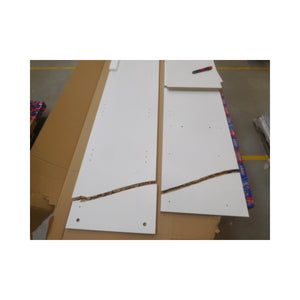 Šatníková skriňa New Lima - 60x201x40 cm (biela) - II. akosť