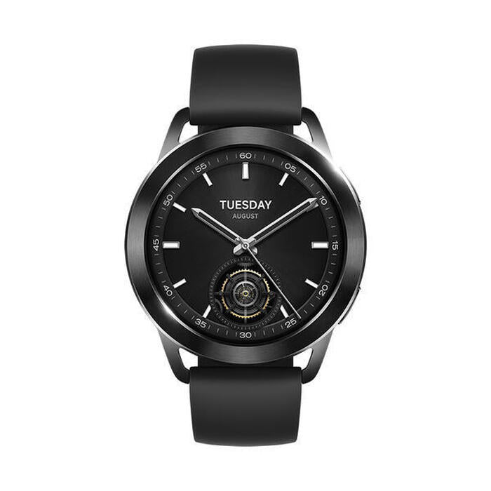 Smart hodinky Xiaomi Watch S3, čierna