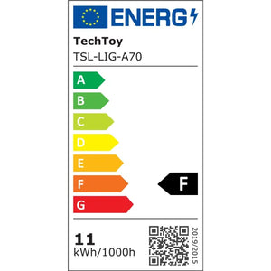 SMART žiarovka TechToy TSL-LIG-A70, RGB, E27, 11W